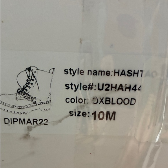 UNIONBAY Women's Combat Boots - Dark Brown and Black - Picture 6 of 7